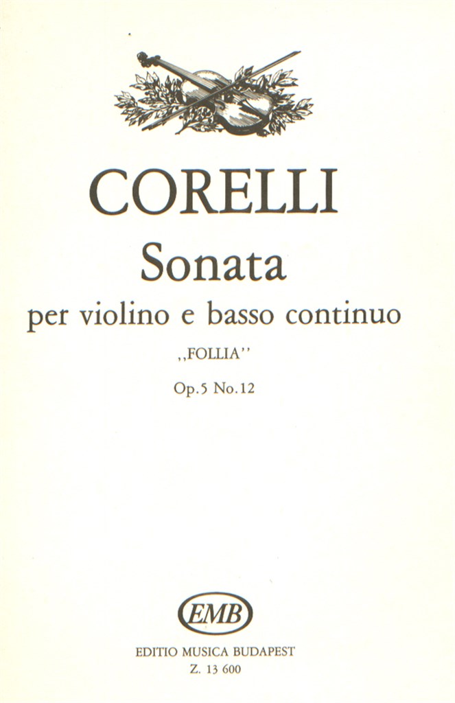 Sonata per violino e basso continuo op. 5, No. 12